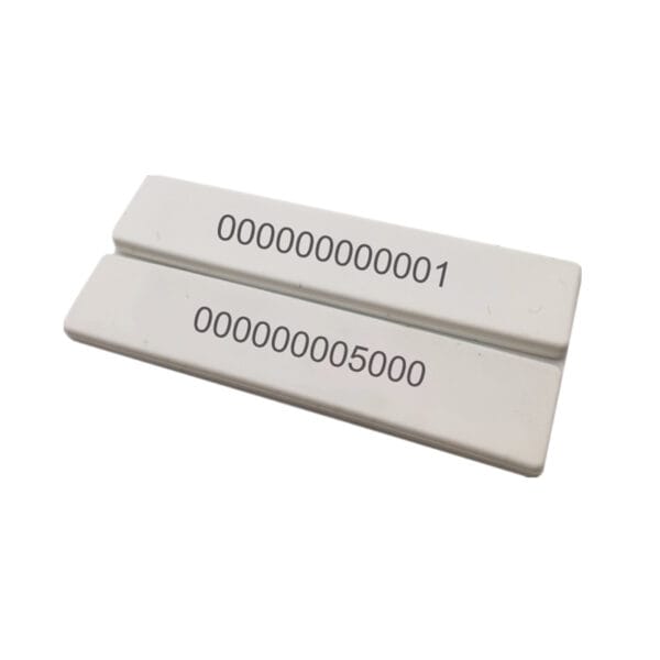 Etiqueta RFID de silicona para textiles reutilizables