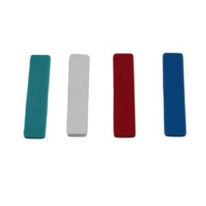 Etiqueta de silicona flexible para seguimiento de toallas