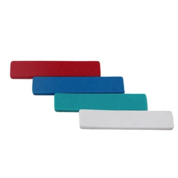 Etiqueta de silicona flexible para seguimiento de toallas
