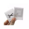 Etiqueta para ropa NFC UHF para el seguimiento de uniformes (etiqueta para ropa de doble frecuencia)