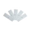 Etiqueta textil RFID cosida para uniformes